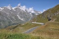 Curve Grossglockner High Alpine Road, Austria